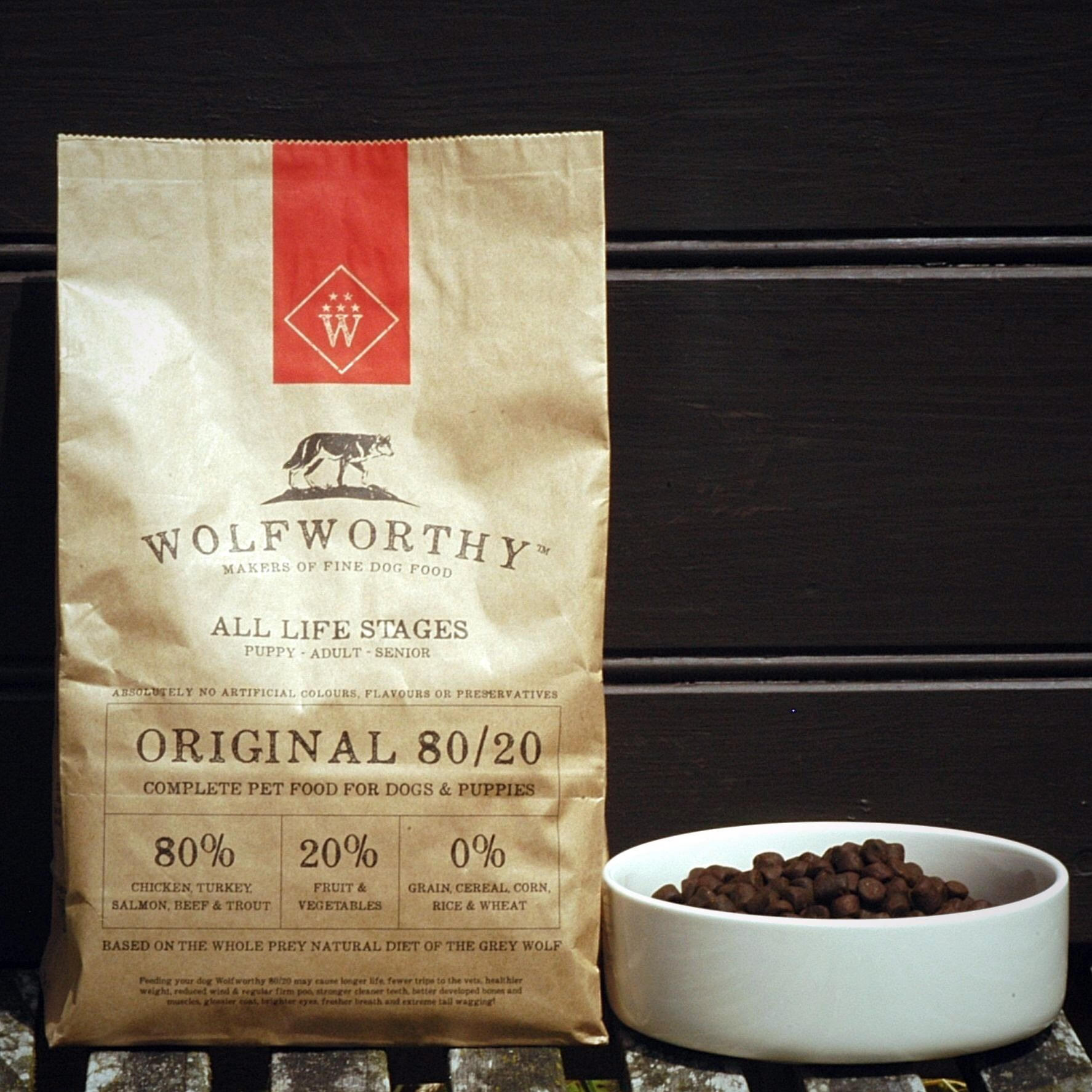 Wolfworthy has been rated one of the Best British Dry Foods wolfworthy