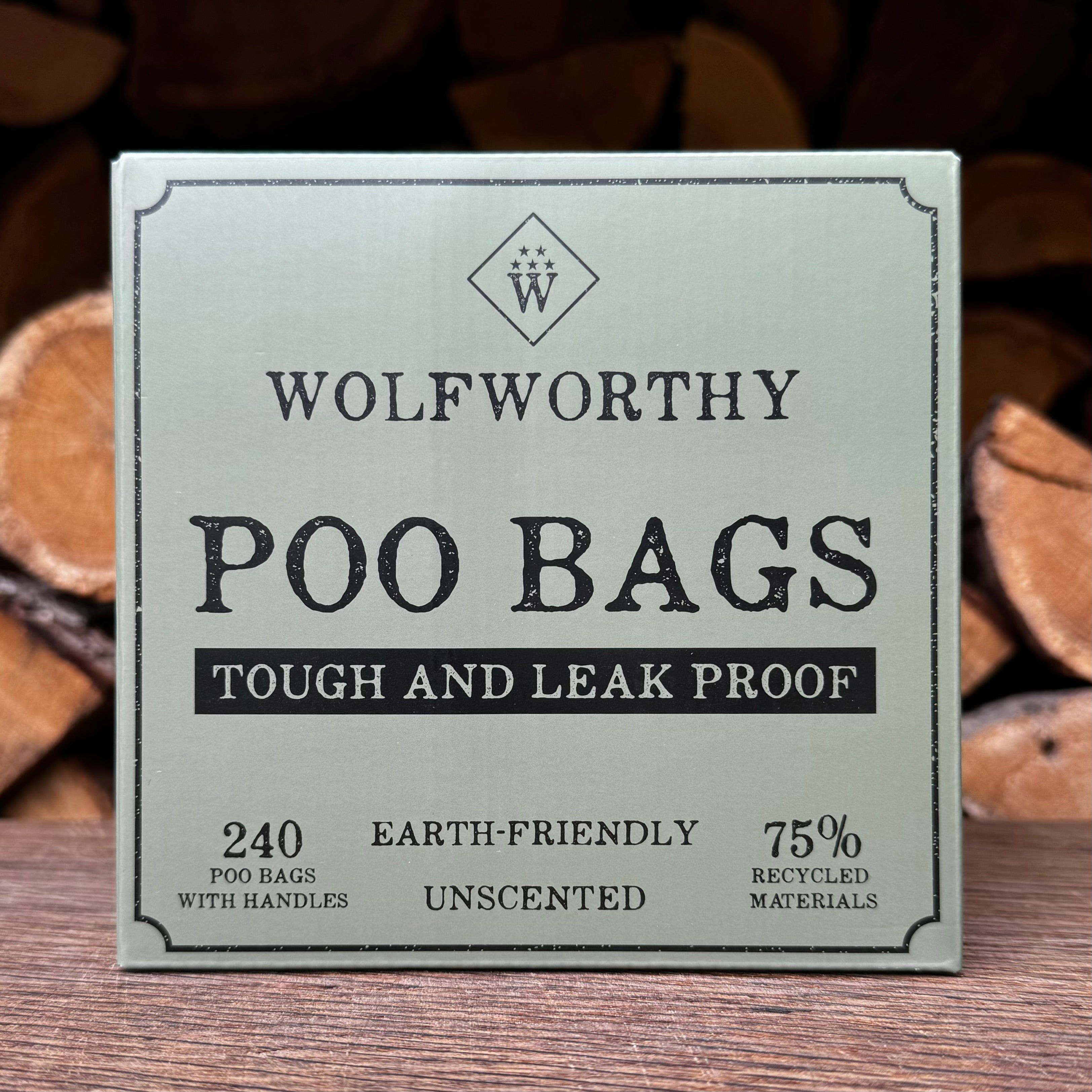 Poo Winets Wolfworthy EcoShell Poo Bags – wolfworthy